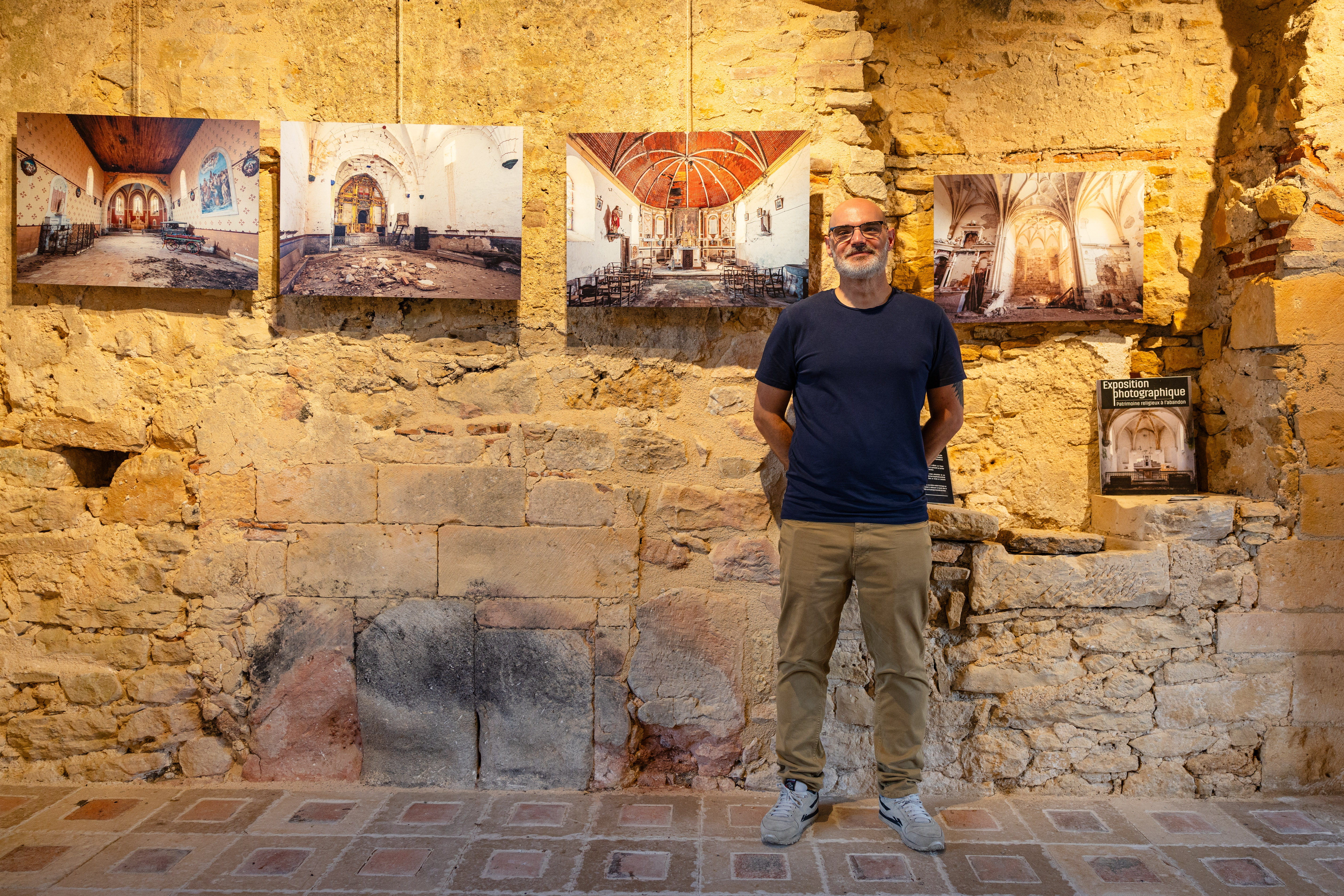 Exposition "Patrimoine religieux à l'abandon" de Thierry Dalla-Costa ©Lilian Cazabet