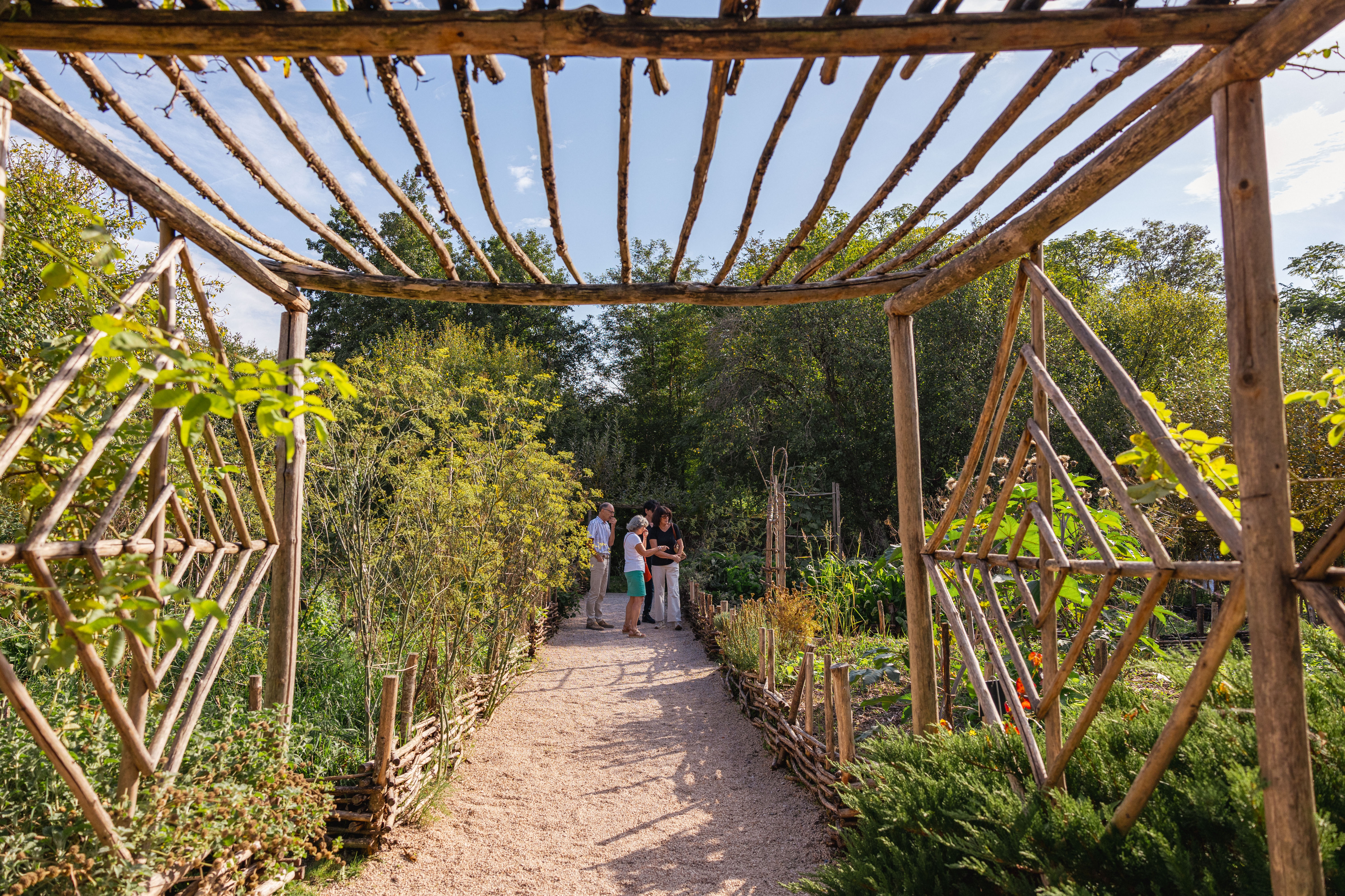 Jardin médiéval de l'Abbaye de Bonnefont ©Lilian Cazabet