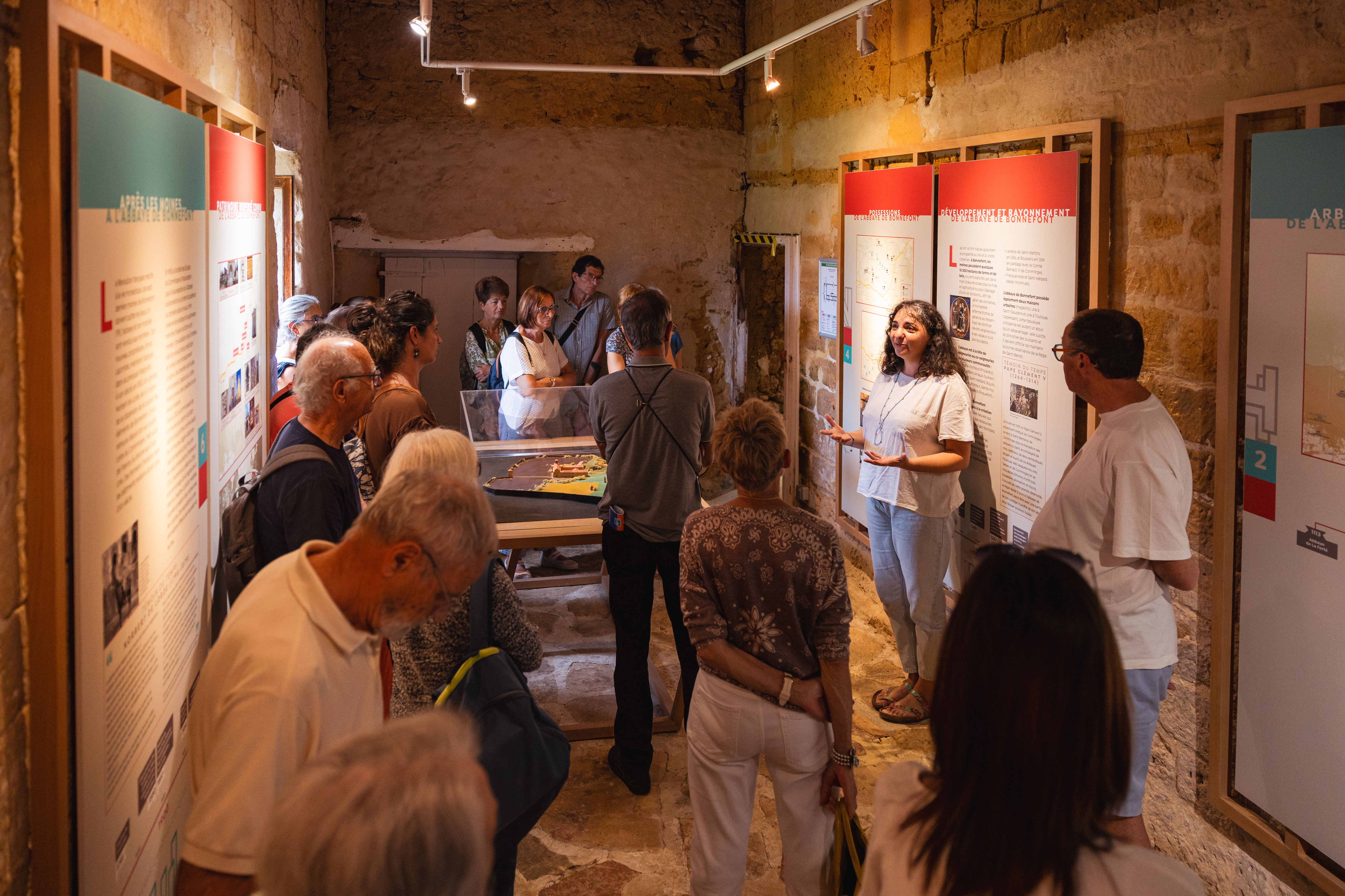 Visite guidée de l'histoire de l'Abbaye de Bonnefont ©Lilian Cazabet